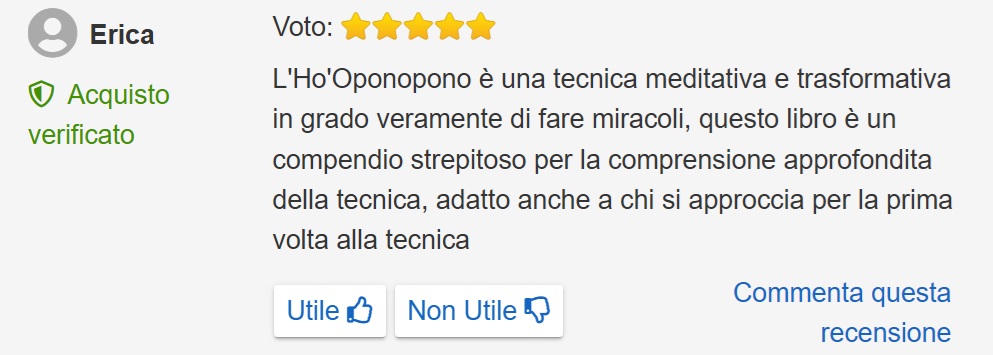 testimonianza di erica